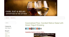 Desktop Screenshot of cookeatandrelax.com